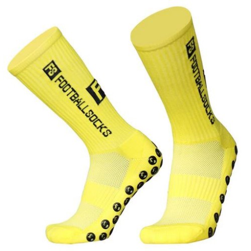 Chaussettes Antidérapantes Football Socks Jaune